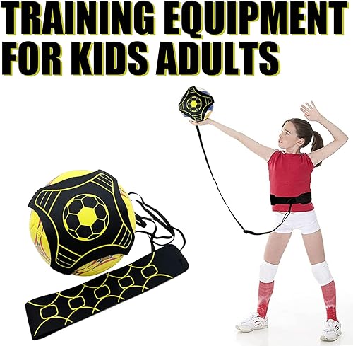 Miniatura 5 de Tuxiaobu Entrenador de tiro de fútbol, equipo de entrenamiento de fútbol para niños y adultos, ajustable, habilidades de control de fútbol,