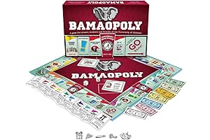 Late for the Sky University of Alabama Crimson & Grey Bamaopoly