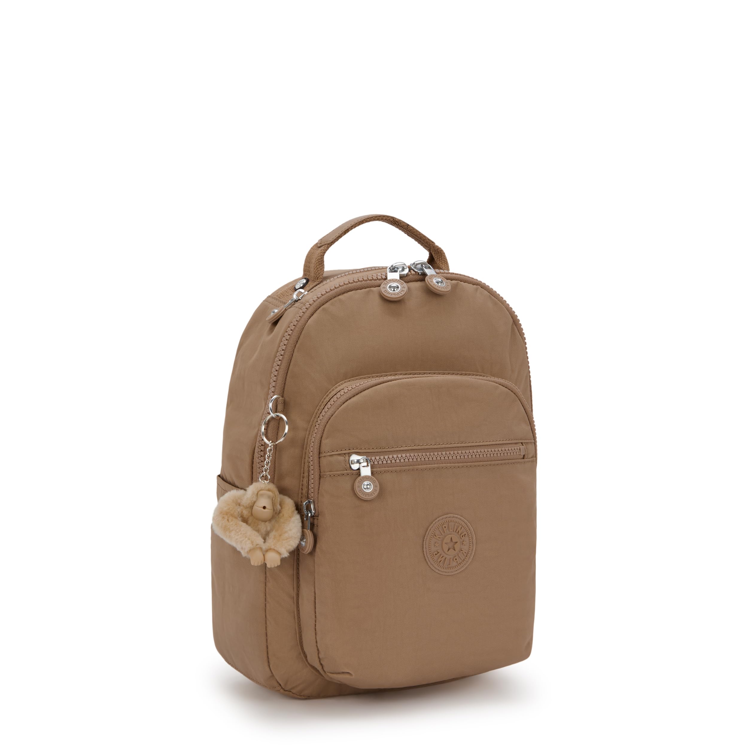 Kipling Seoul S Torba listonoszka unisex dla dorosłych, Wczesna opalenizna, 10''L x 13.75''H x 6.25''D, Kipling Plecak damski Seoul S