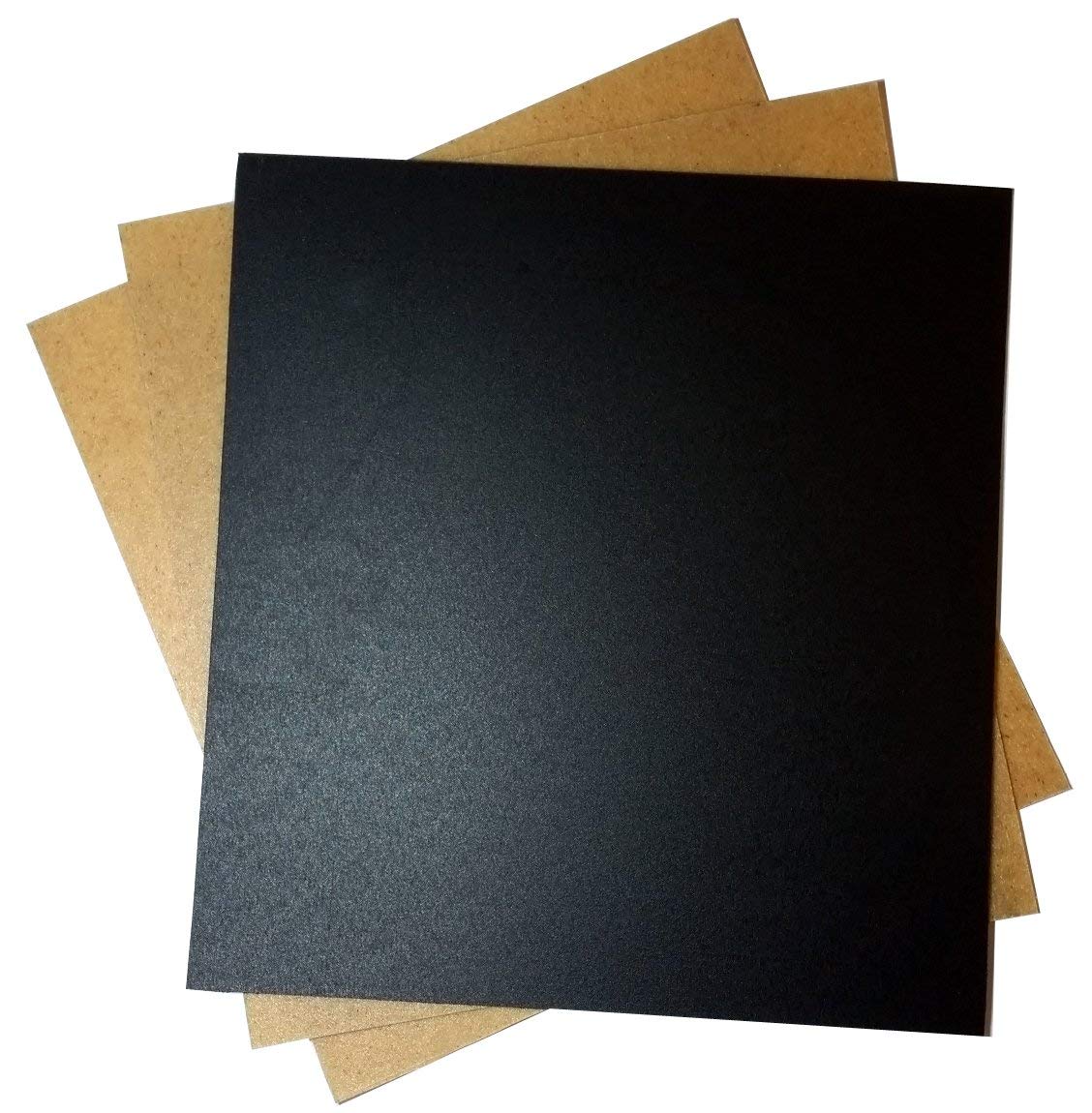 Worbla 3 Pack Combo - 2 Classic 1 Black - 10 x 9.25 Inch per Sheet - Cosplay Best Seller Finest Art Thermoplastic Black
