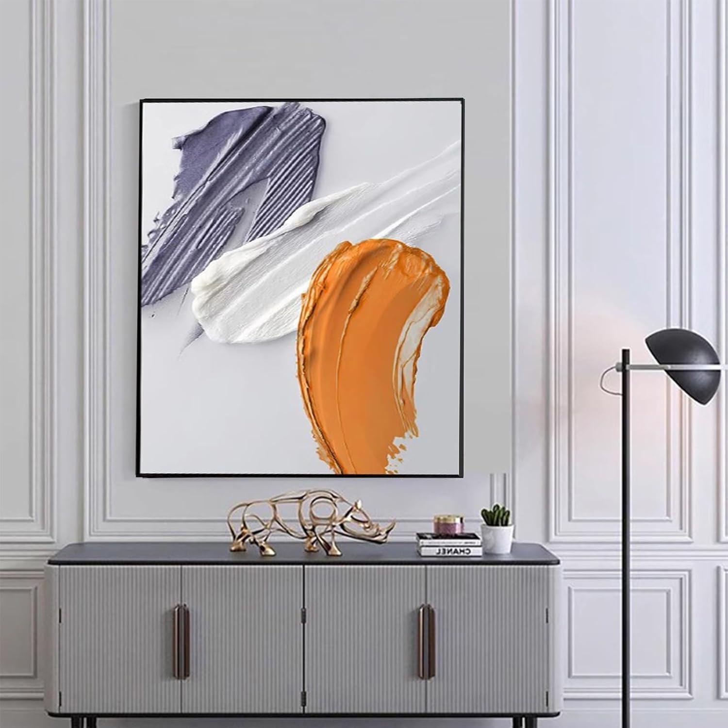 Fuse Box Cover Cabinet Breaker Box Cover Decorative Decoration Hide Paintings Electric Panel Cover Decorative Creative Switch Box Electric(D,50x60cm)