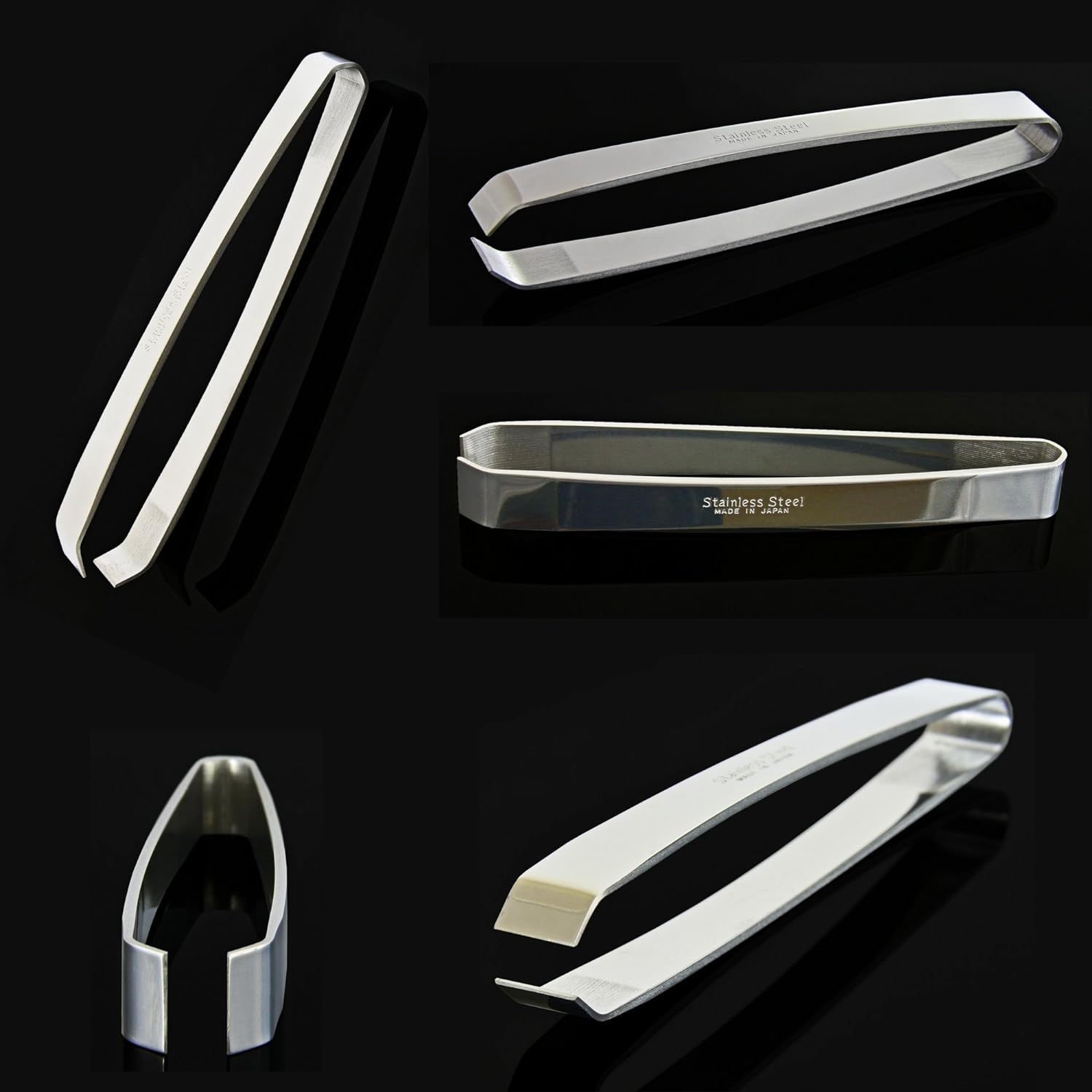Made In Japan Fish Bone Tweezers (2-pack) - Non-Slip, Precision Grip - Debone Salmon, Bass, Catfish - Stainless Steel Handmade Japanese Craftsmanship (4 3/4")