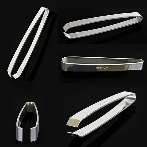 Miniatura 7 de RCI GLOBAL - Pinzas de hueso de pescado fabricadas en Japón, antideslizantes, agarre de precisión, deshuesado, salmón, lubina, bagre, acero