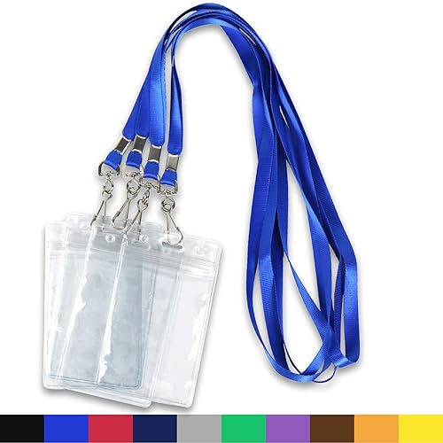 Lanyards with ID Badge Holder Name Tags Card Labels Lanyard