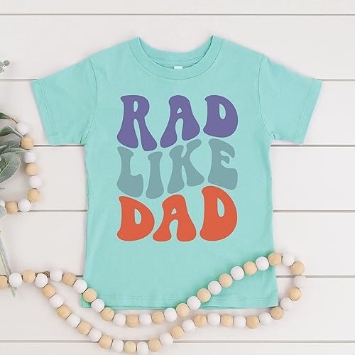 Miniatura 5 de Rad Like Dad Groovy - Traje para el día del padre para bebés y niños pequeños, niños y niñas