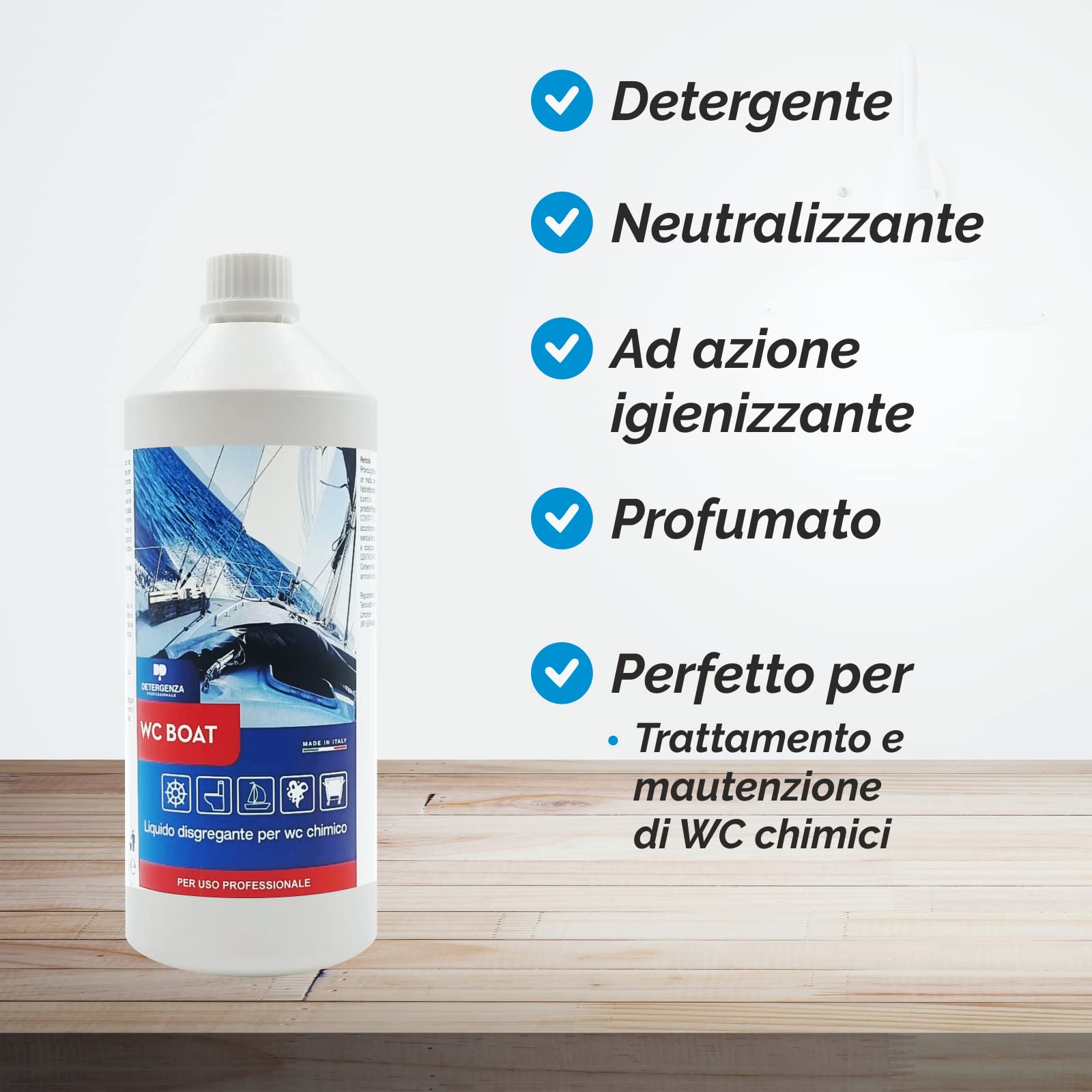 Liquido DISGREGANTE per WC Chimico WC Boat Ultra CONCENTRATO - pz. 1 da 5 L