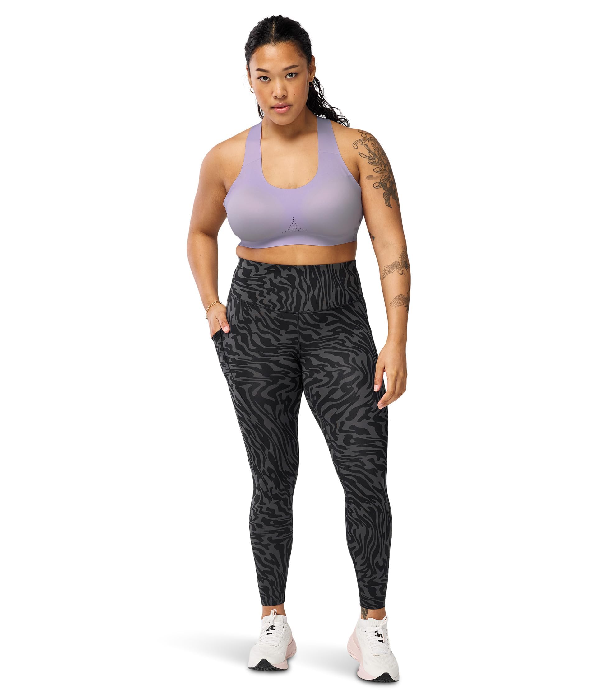 Brooks Collants Spark pour Femme anti-transpiration avec tissu stretch