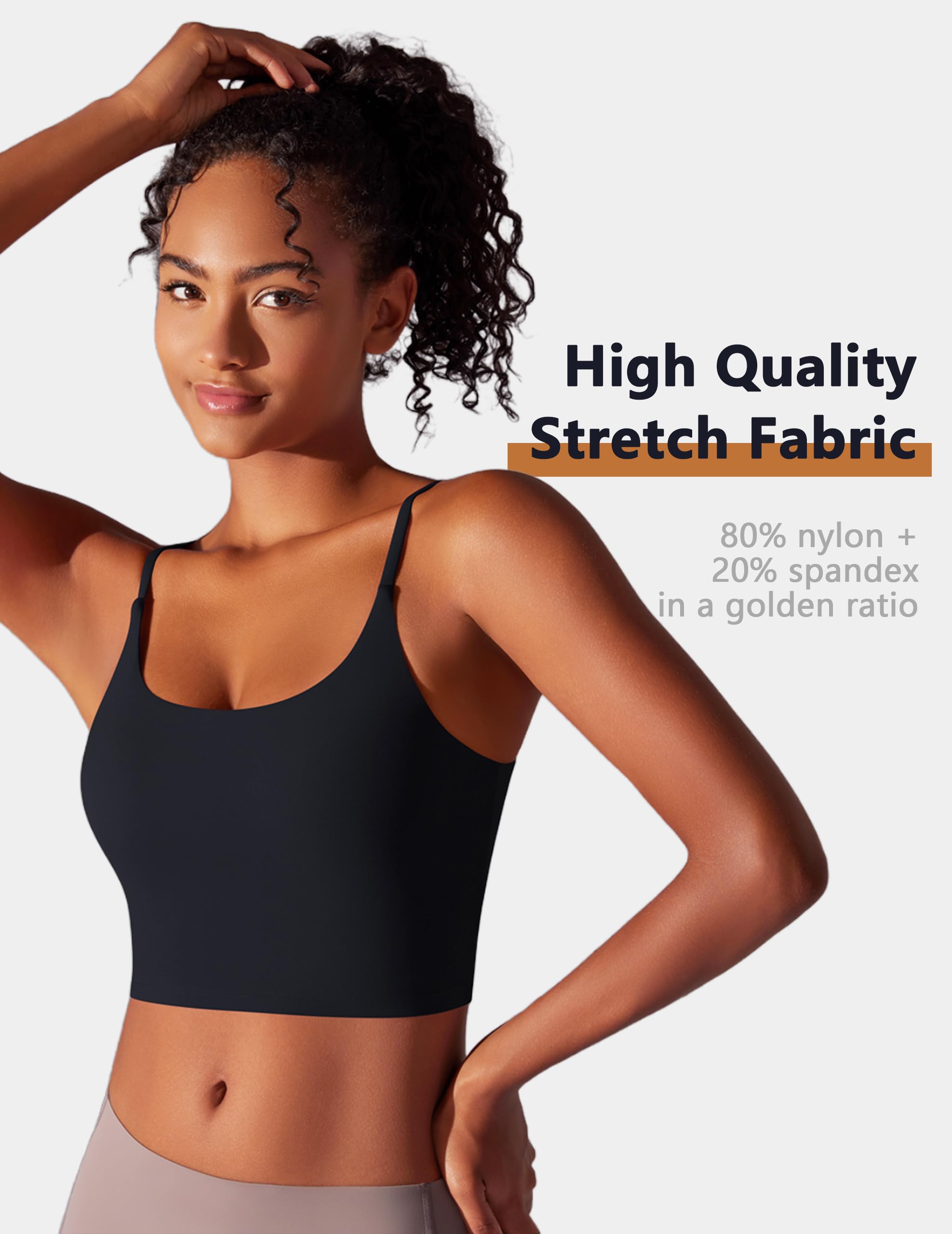 Reggiseno Sportivo Donna Traspirante con Supporto Medio Top Sportivo Cuscinetti Fissi per Il Seno Intimo Sportivo per Donne Fitness Yoga Training Reggiseni Sportivi per Donna