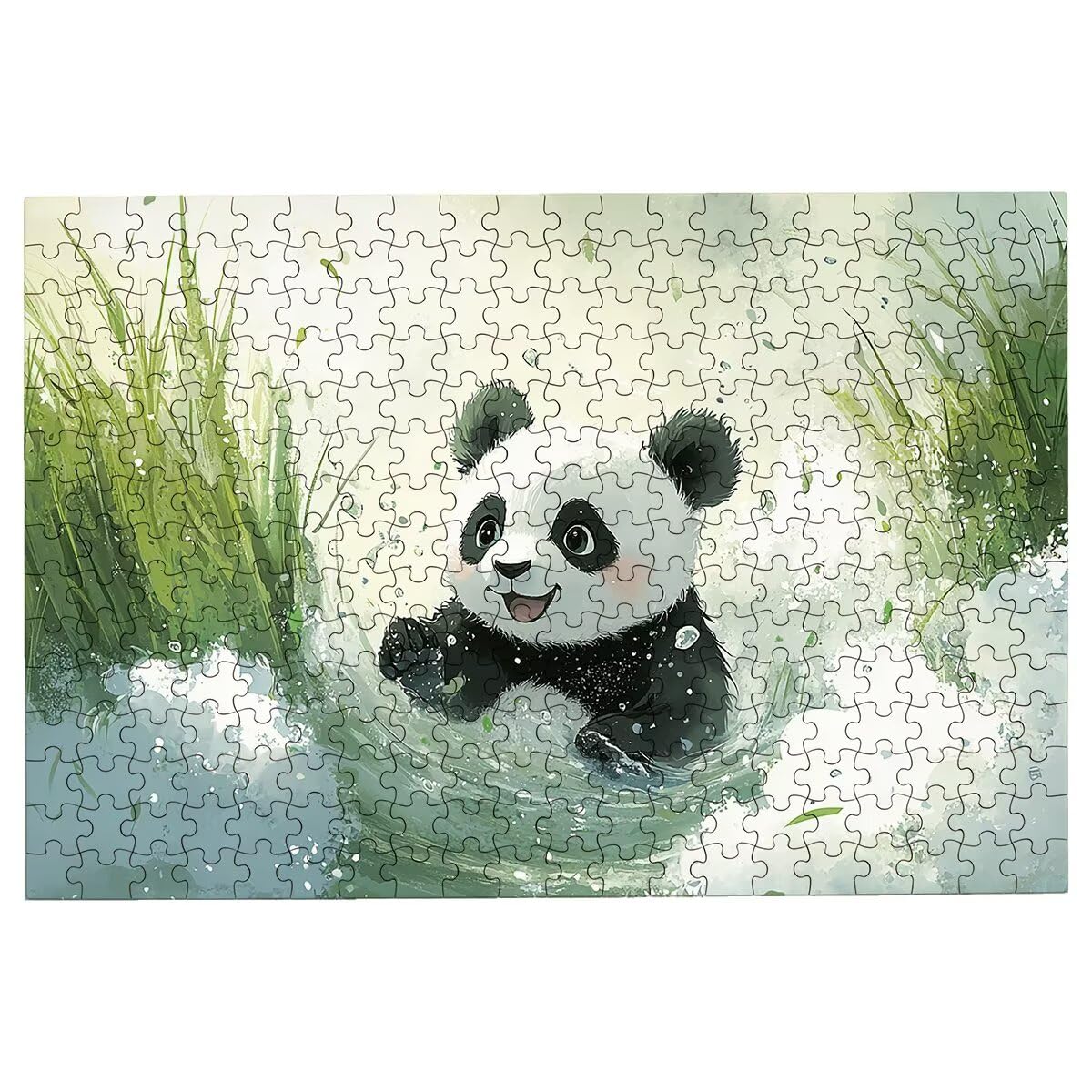 Puzzle 1500 sztuk Panda dla dorosłych, puzzle dla dorosłych, klasyczne puzzle dla dorosłych, wyzwanie dla całej rodziny, zabawki puzzle litery na plecach, prezent dla mężczyzny wystrój -2765