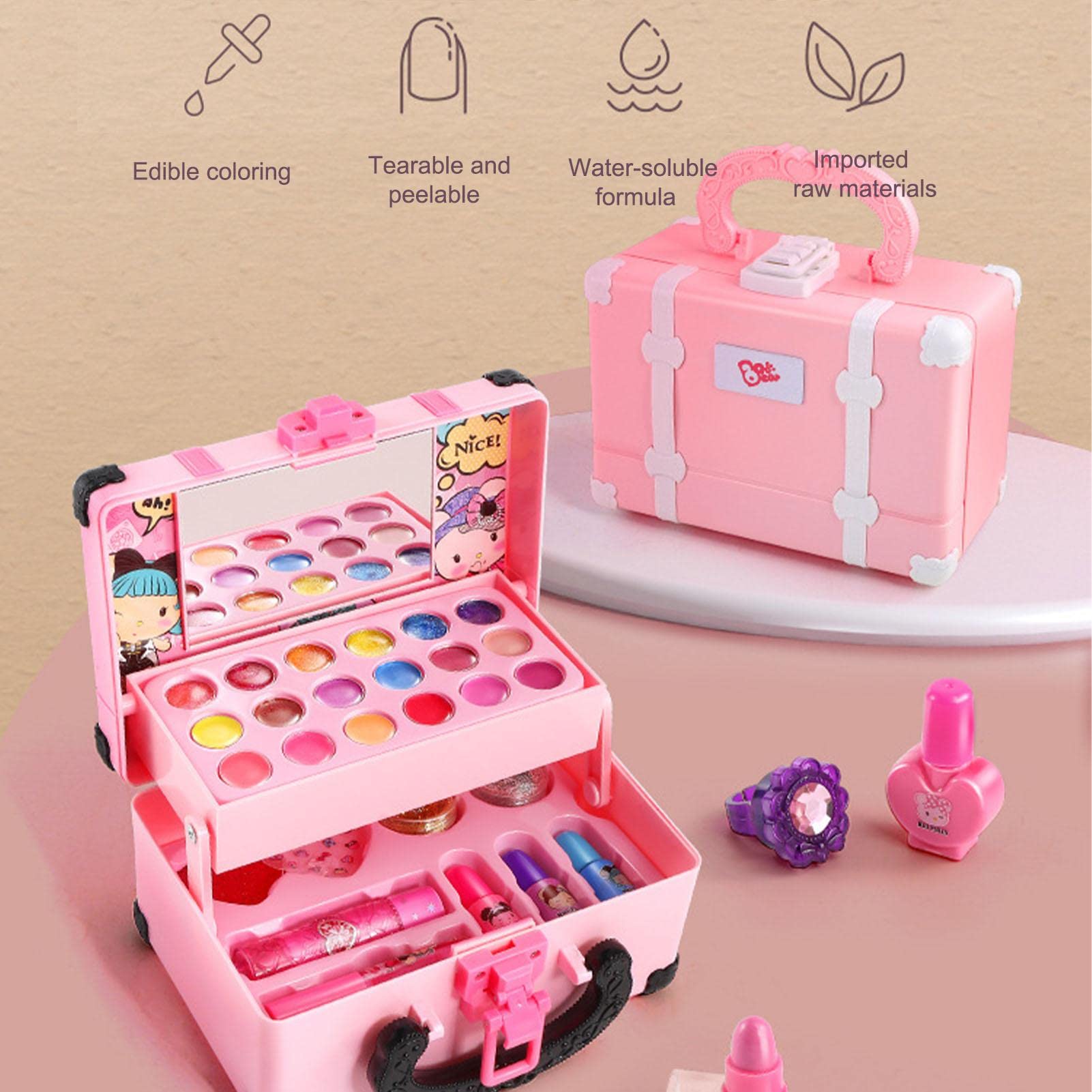 Amazon | 【NEW 子供用メイクアップ】スモールレディ バニティメイク