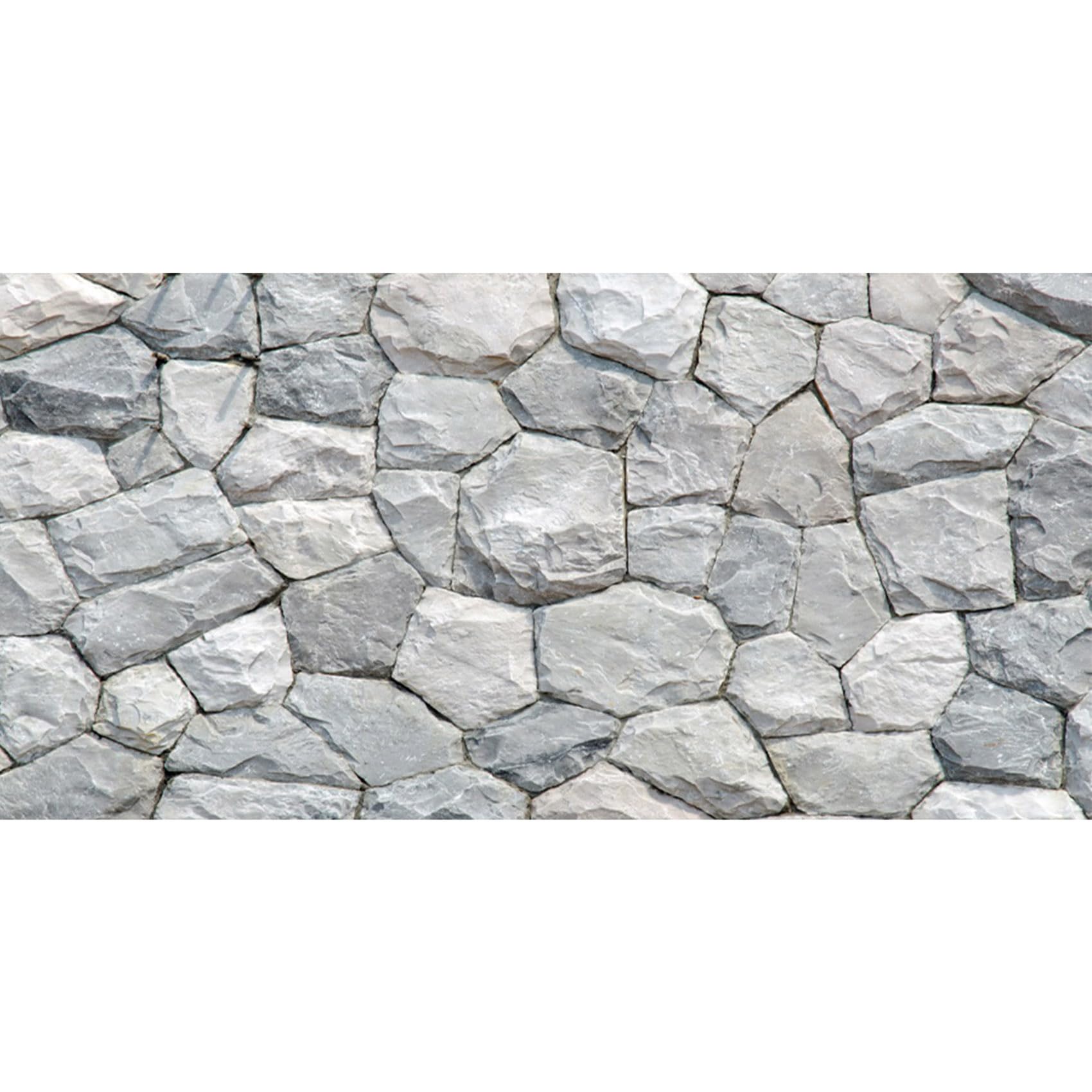30x18 in White Stone Aquarium Backdrop Rocky Fish Tank Background Polyester