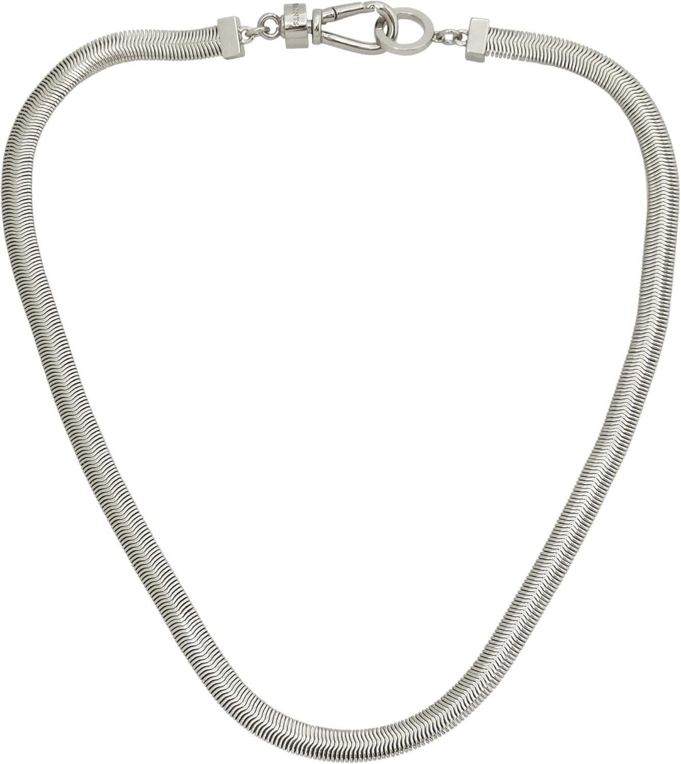 AllSaints womens Eden Snake Necklace