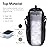sportsnew Quilted Water Bottle Holder with Strap 32oz 40oz Insulated Water Bottle Pouch Carrier Sling Bag with Phone Pocket Tumbler Bag Cup Sleeve Crossbody Pouch for Walking Hiking, Quilt Black