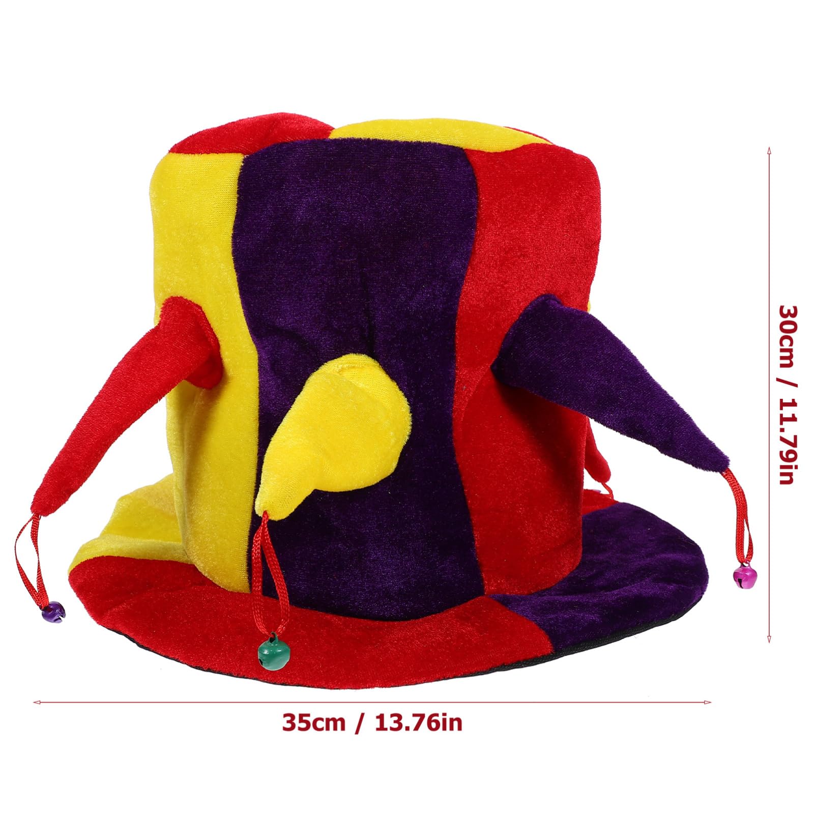 BESTYASH Sombrero De Copa De Campana Poligonal Sombrero De Poligonal Sombrero De Divertido Sombrero De Clásico Sombrero De Cosplay De Halloween Para Mujer Sombreros De