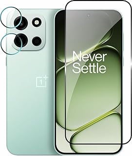 Tempered Glass for Oneplus Nord 6 With Camera Lens Protector | Military-Grade Gorilla Screen Protector | Edge to Edge Cove...