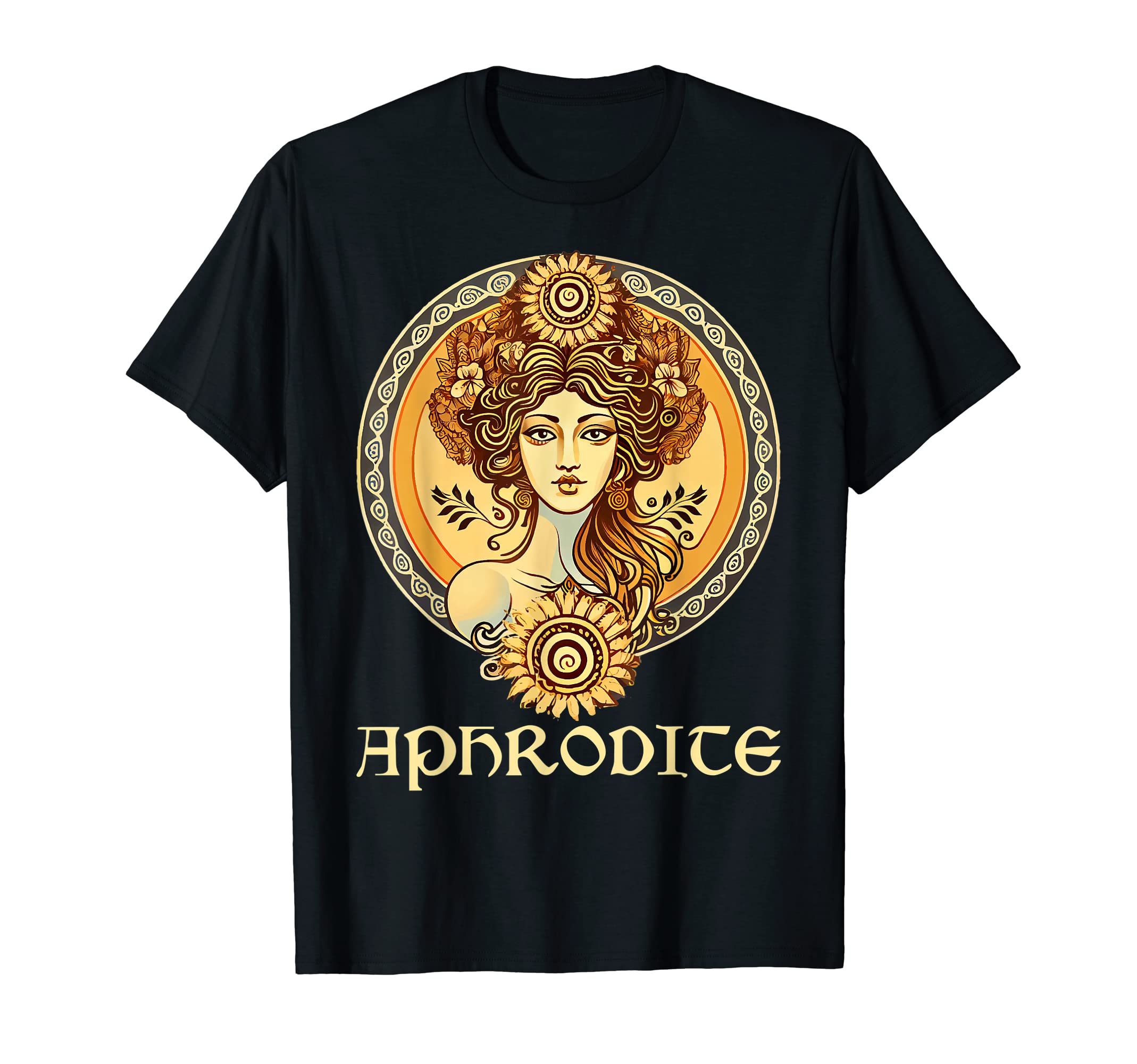 Aphrodite Greek Goddess Ancient Greece MythologyGreek Goddess Aphrodite Love And Beauty Ancient Greece T-ShirtOEKO-TEX STANDARD 100