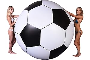 6-Foot Floating Soccer Ball for Endless Summer Fun