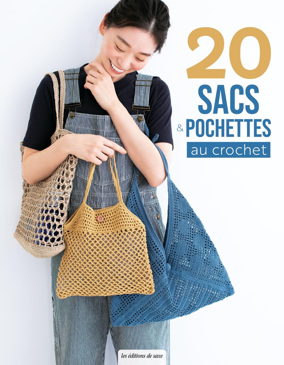 20 sacs & pochettes au crochet