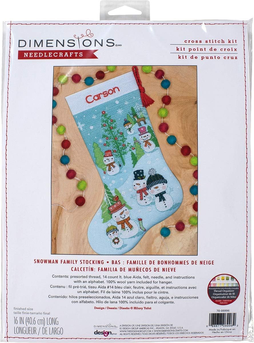 Aiguille et coton de qualité supérieure pour broderie créative multicolore 40,6 cm - 6