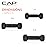 CAP Barbell 56 LB Set of Neoprene Dumbbells with Rack Black | 2, 3, 5, 8, 10 LB pairs