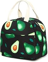 Vista 19 de Lonchera para niñas y mujeres, reutilizable, aislada, para la escuela, el trabajo, picnic (lunares)