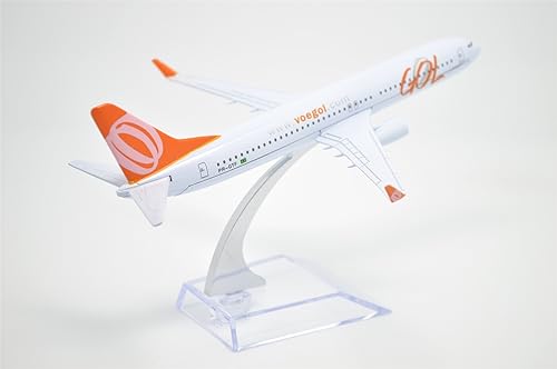 Miniatura 6 de TANG DYNASTY (TM) 1400 6.3 in B737-800 GOL Airlines Metal Avión Modelo Avión Modelo Avión Juguete