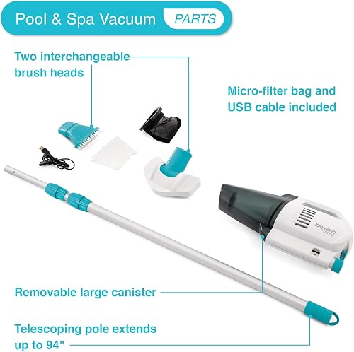 Intex 12 Gallon/45 Liters Pool and Spa Vacuum ZR100 Suitable for Use with All PureSpas, Above Ground Pools and In-Ground Pools - 3