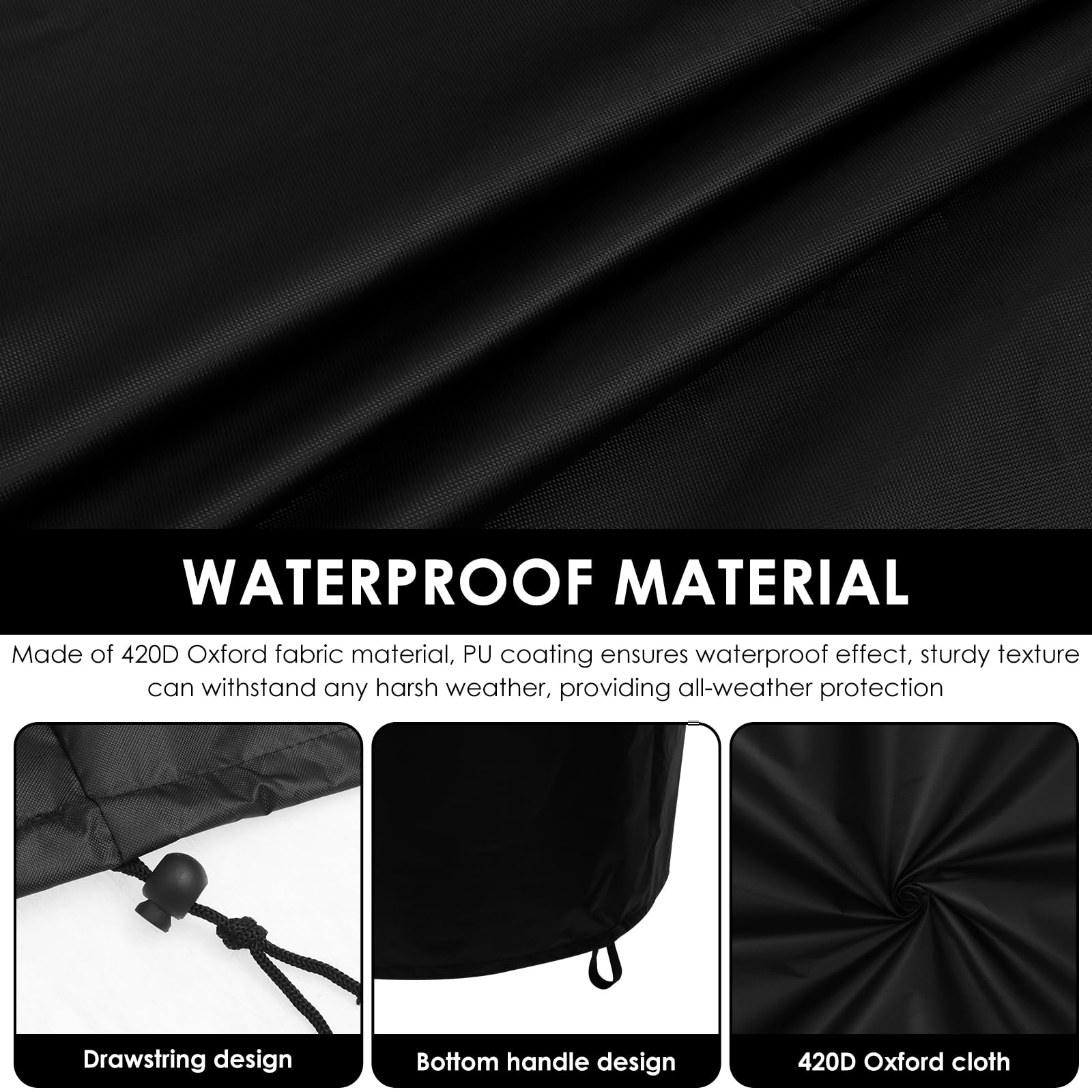Kids Water Table Cover Waterproof Oxford Cloth Outdoor Water Play Table Toys Covers 34 x 18 x 34 in Heavy Duty Protective Cover, Sand Tables Accessories for Children Toddler Boy and Girl - Image 3