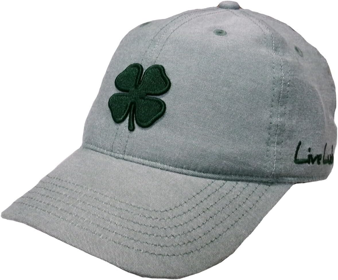 Black Clover Soft Luck 8 Hat Dark Green Clover/Kelly Green One Size