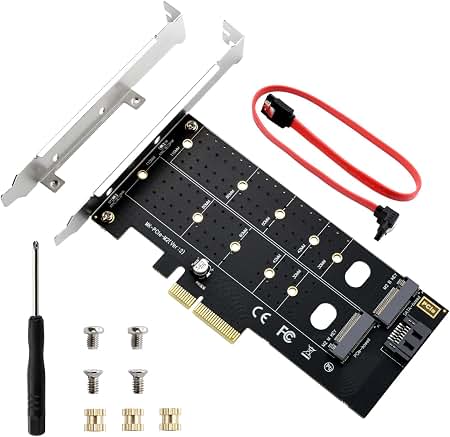 Amazon.com: QNAP QM2-4P-384 Quad M.2 PCIe SSD Expansion Card