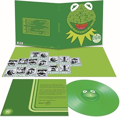 The Muppets - The Green Album (Vinil Verde) por Various Artists, capa do álbum