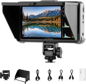 VILTROX 5.5" 1400 Nits Camera Monitor, 4K P60 HDMI Video Field Monitor