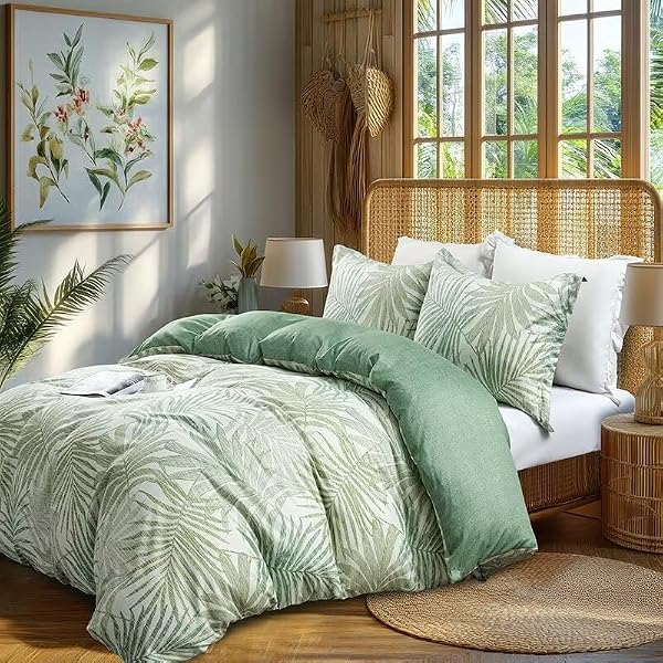 OAITE Duvet Cover Set Prewashed Cotton-Like Polyester King by OAITE - Used condition - Image 3