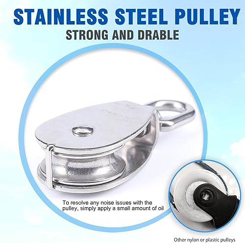 Miniatura 5 de Shoulder Pulley Over Door Rehab Exerciser, for Physical Therapy, Exercise Equipment, Aids in Recovery, Improve and Strengthen Mobility