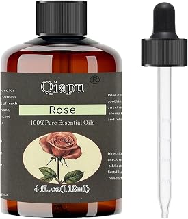 Pure Natural Rose Essential Oil Aromatherapy Essential Oil Suitable for Humidifier Aromatherapy Oil with Dropper