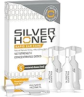 Vista 1 de Absorbine Silver Honey Rapid Ear Care - Dosis concentradas de fuerza veterinaria, 5 gotas para los oídos durante 10 días en 1 oído para perros
