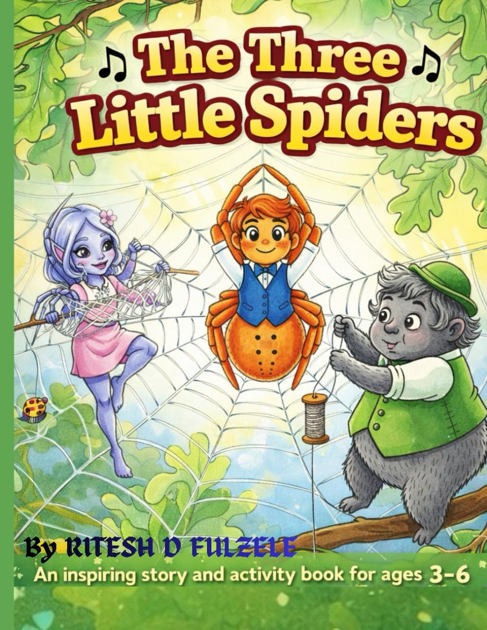 THE THREE LITTLE SPIDERS (THE THREE MAGICAL TALES SERIES)