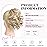 REECHO 9 Short Ponytail Extension, Classic Loose Curly Wavy Claw Clip Pony tails Hair Extensions HP001 Hairpieces for Women - Natural Blonde with Highlights