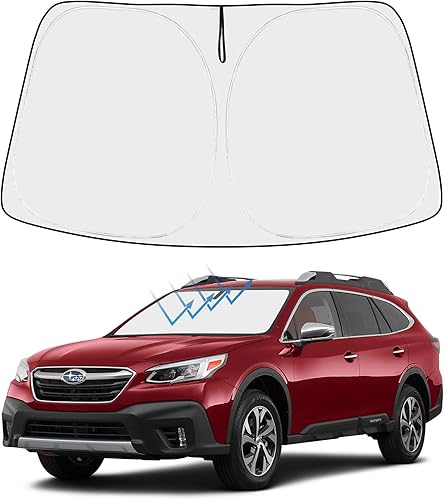 Vista 173 de Proadsy Parasol para parabrisas Sienna Mini Van 2021-2025 2026 de 4 capas plegable frontal protector de parasol bloquea los rayos UV y mantiene