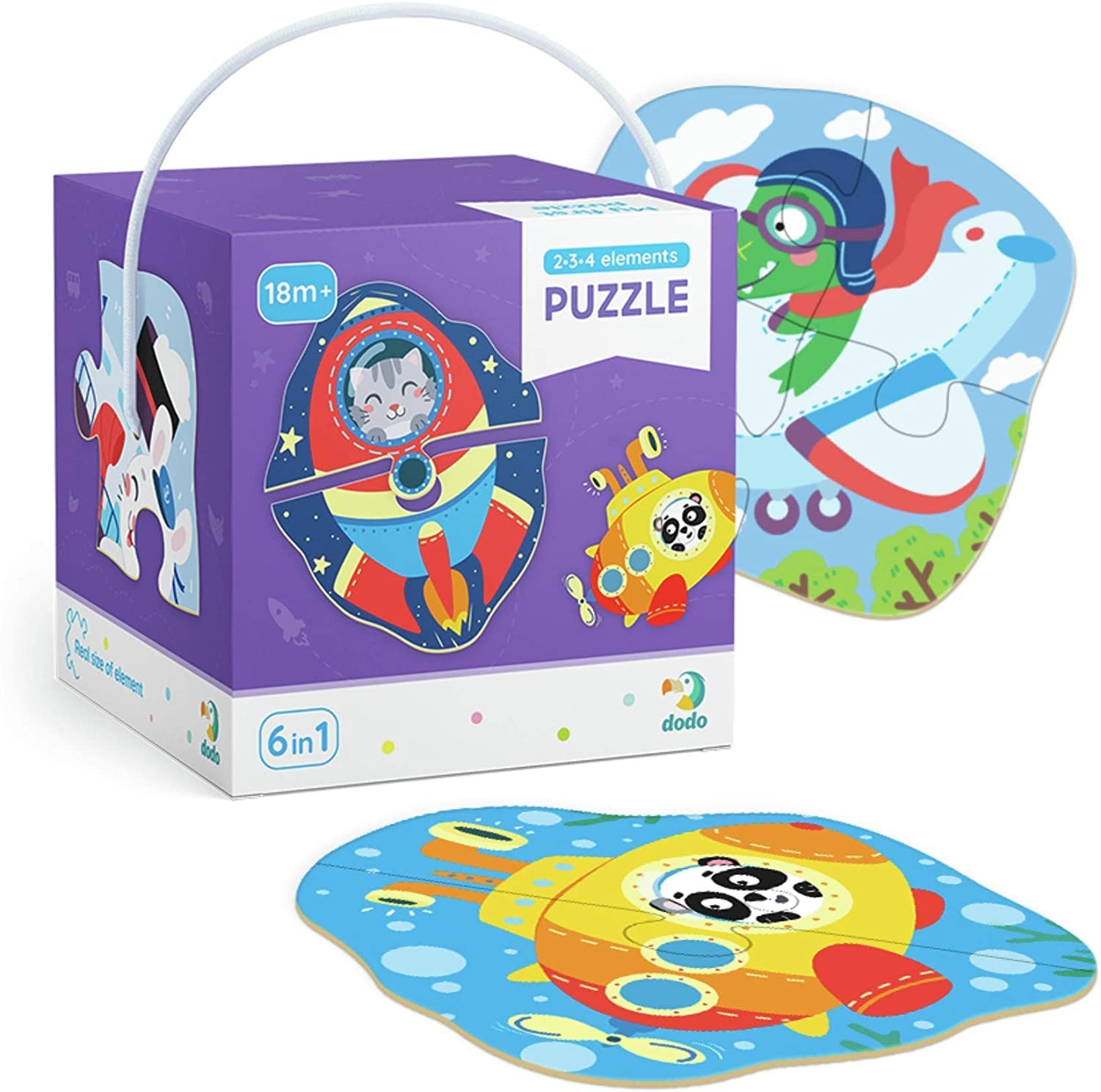 Amazon.com: Jigsaw Puzzles for 2 Year olds Toddlers 2-3-4 Elements