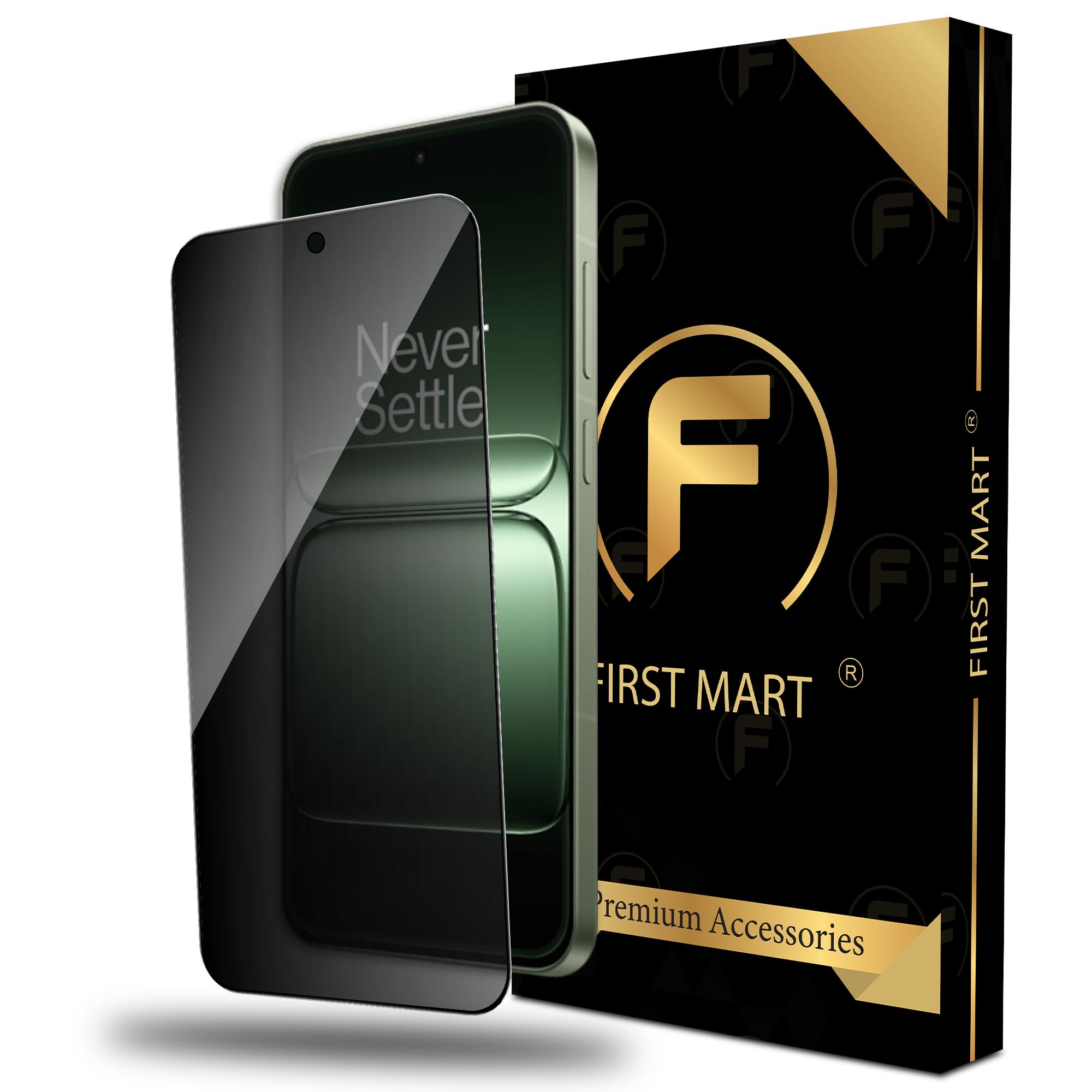 FIRST MART Military-Grade Privacy Tempered Glass Screen Protector for OnePlus 13s 5G (6.32 Inch) With Edge to Edge Screen Coverage and Easy Installation Kit | Anti Spy Protection-picture-19