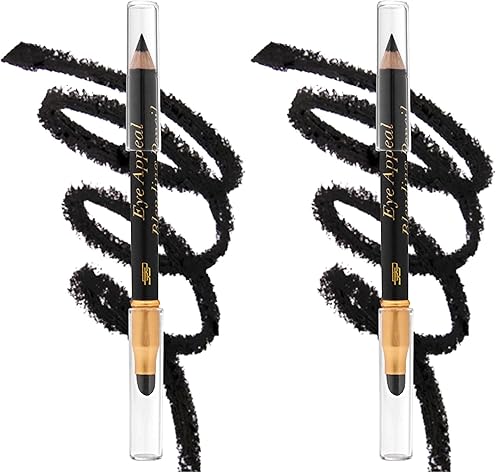 Vista 5 de Black Radiance Lápiz mezclador Eye Appeal, negro Kohl, 0.033 onzas Kohl Negro