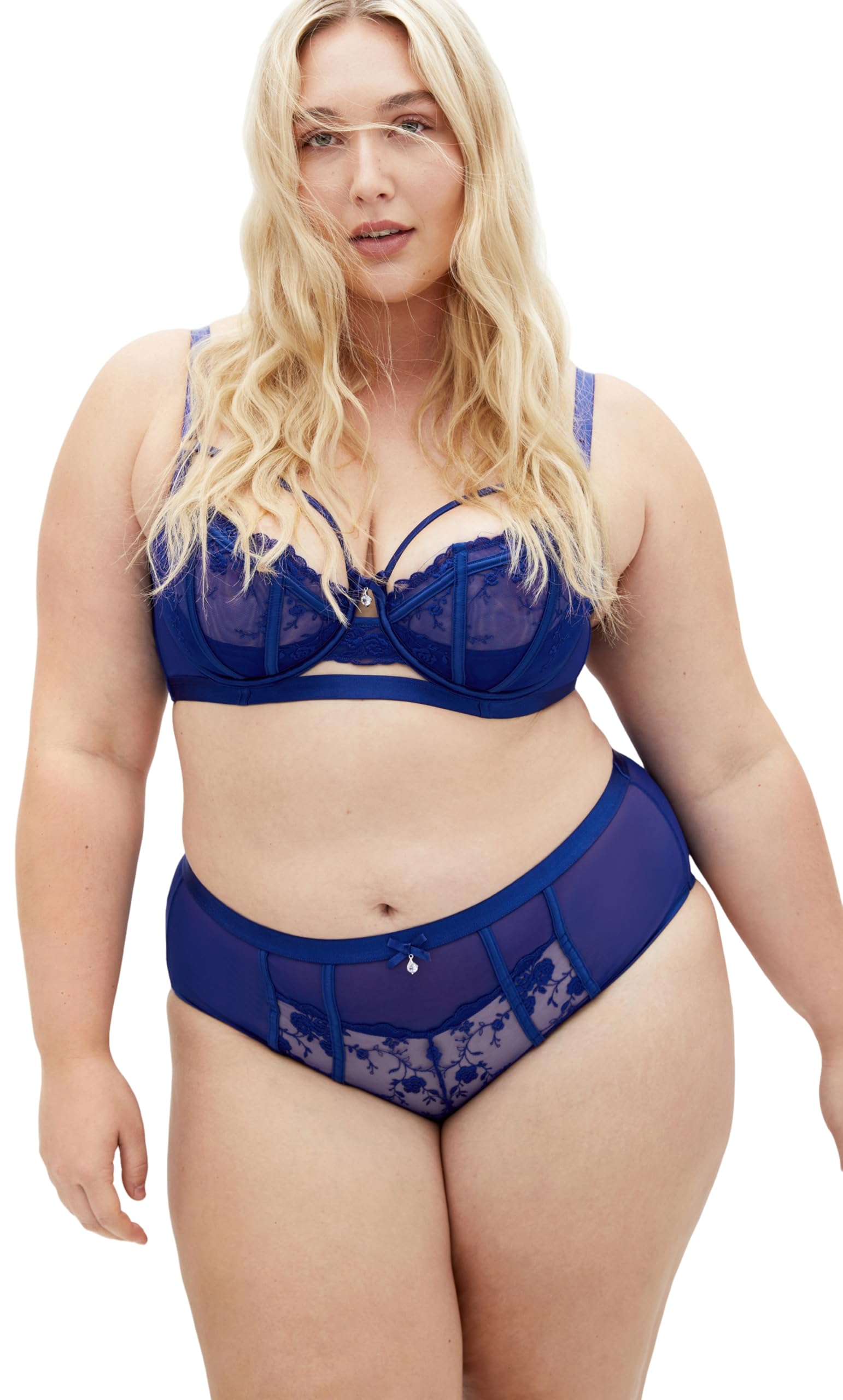 City Chic Women's Bra-Kristin Demi Underwire