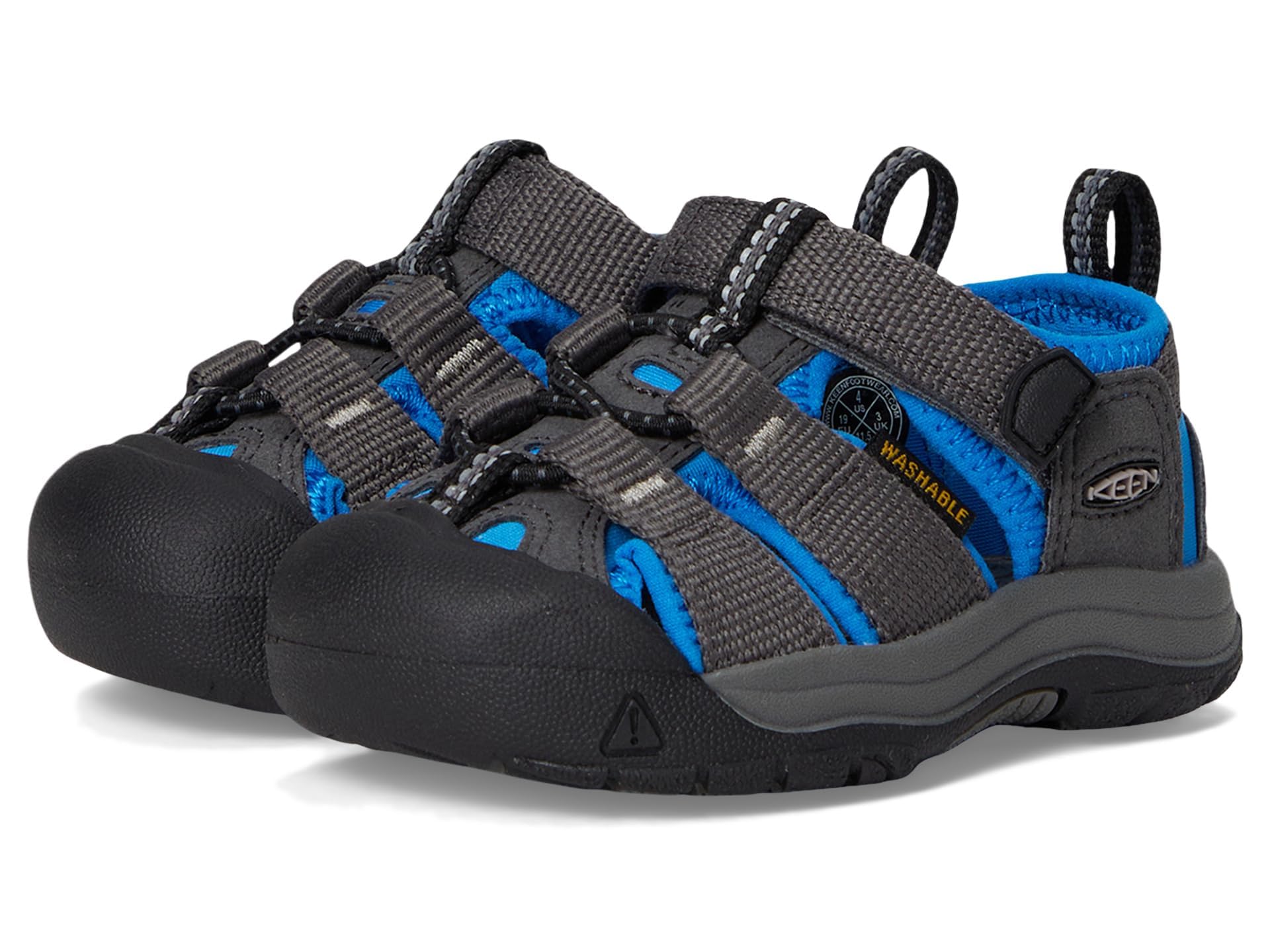 KEEN Unisex Kid's Newport H2 (Toddler) Magnet/Brilliant Blue 6 Medium