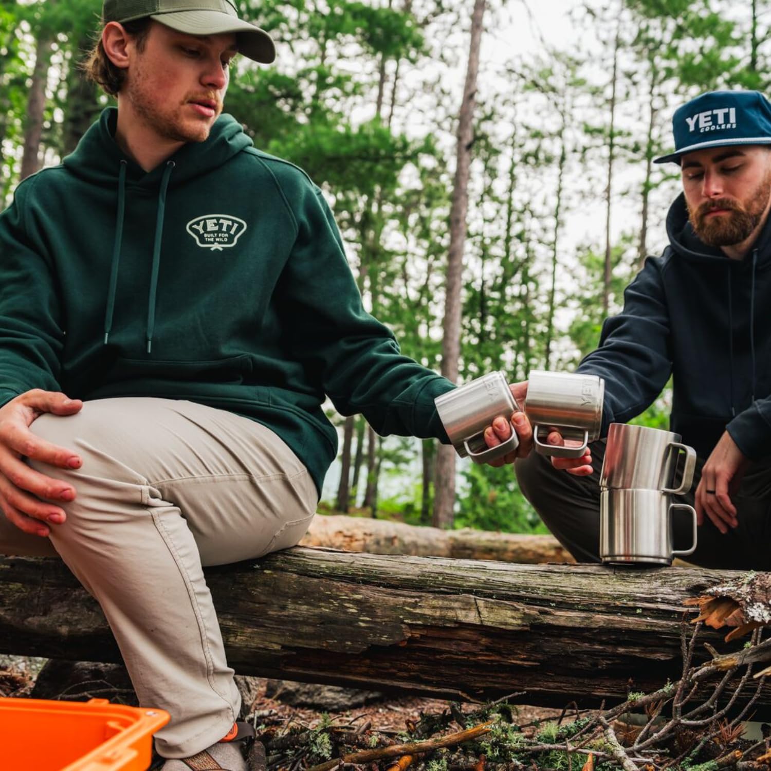 YETI Rambler 14 oz (414 ml) Stapelbare Tasse Mit Durasip Keramikbeschichtung - Stainless Steel