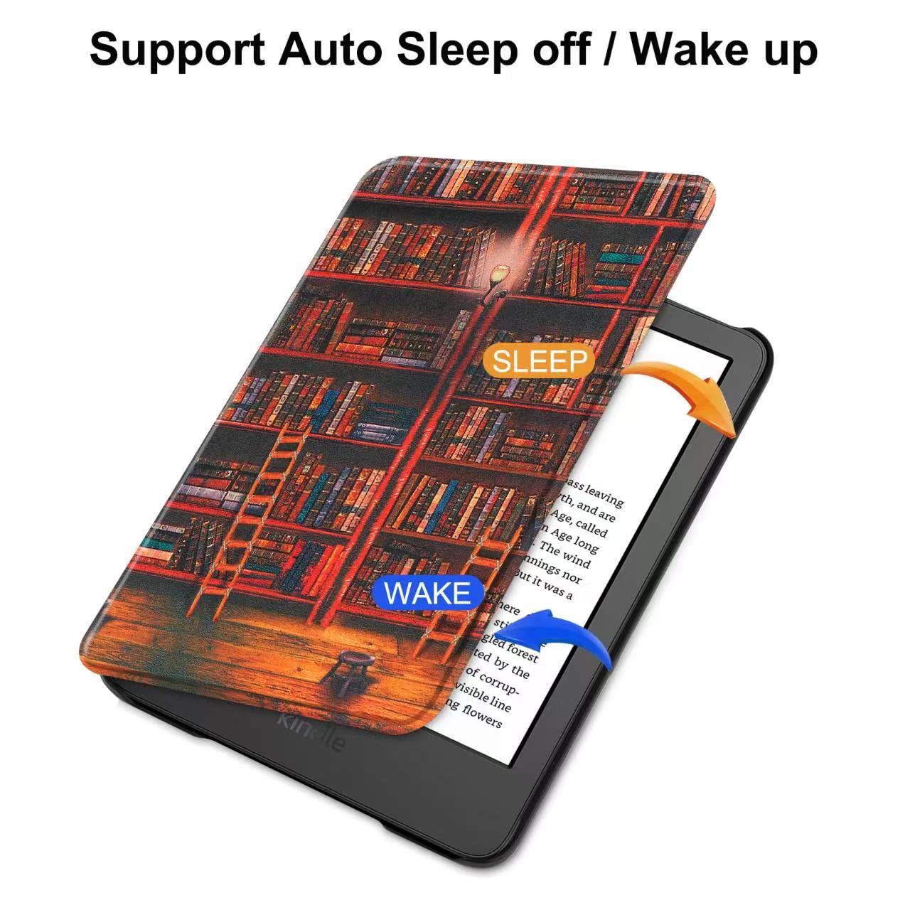 VOVIPO Etui ochronne Slimshell do zupełnie nowego Kindle 6 cali (wersja 11. generacji, wersja z 2022 r.), nie pasuje do Kindle Paperwhite i biblioteki Kindle 2019