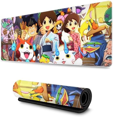 Amazon Co Jp 妖怪ウォッチ 大型マウスパッドゲーミングマウスパッド滑り止め 洗える布 トラックボールマウス エルゴマウス Fpsゲームアプリケーション30 80cm ホーム キッチン