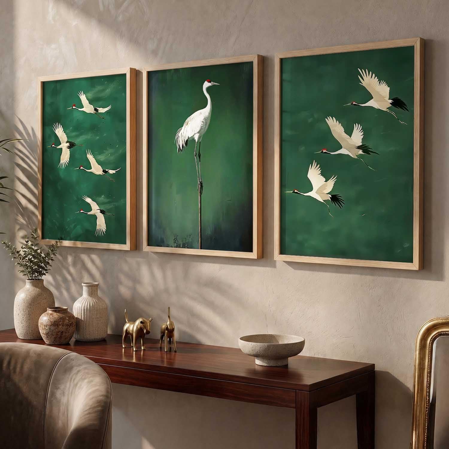 BOHO Wall Art Set - 3 Framed Prints -31 BOHO Wall Art Set - 3 Framed Prints -31