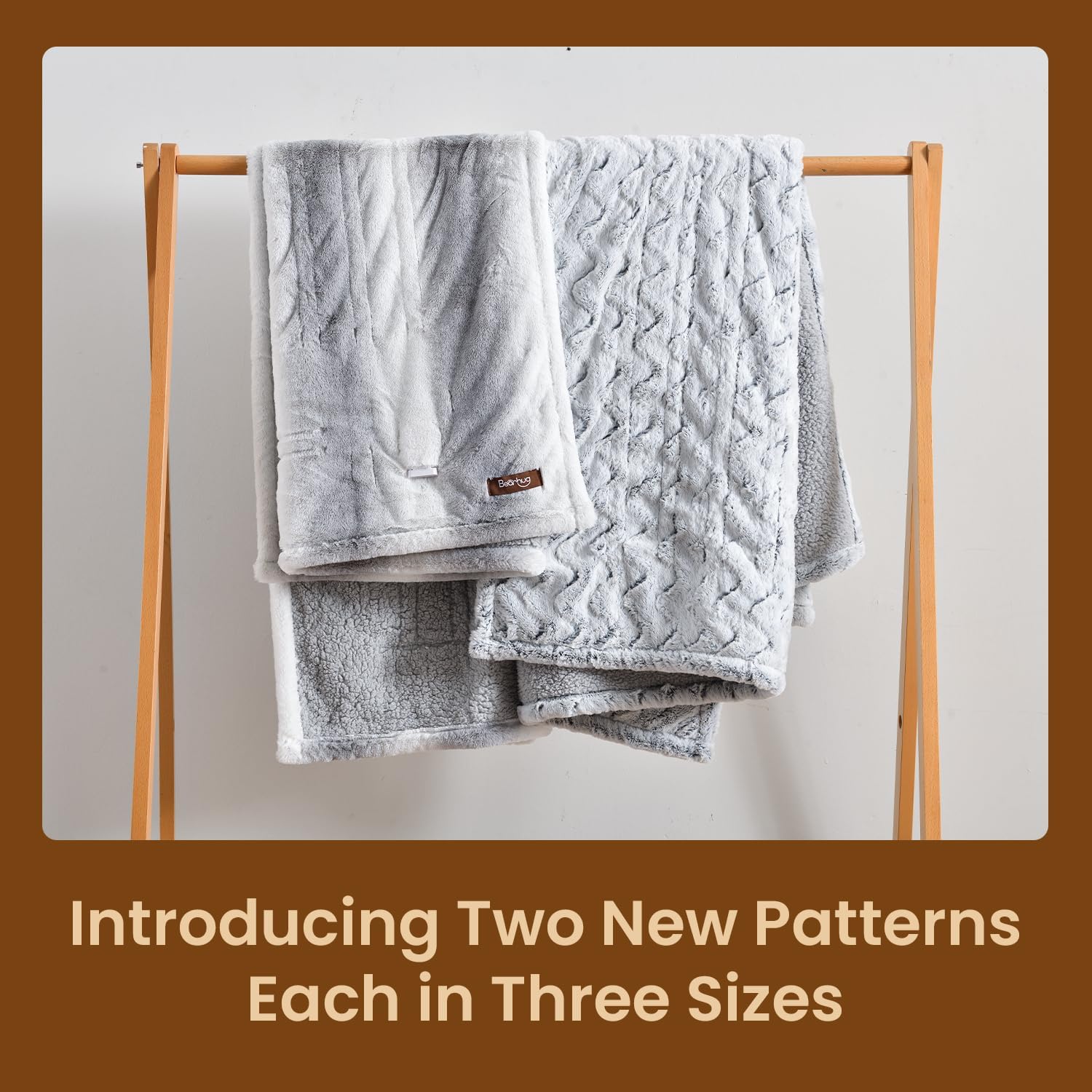 Bearhug Heated Blanket 6 Heat Settings Electric Blanket, 4-Hour Auto Shut-Off, Luxurious Faux Fur & Sherpa Dual-Sided Heated Throw, Machine Washable, 50 x 60 Inches, Gift-Ready Elegant Packaging - Image 6