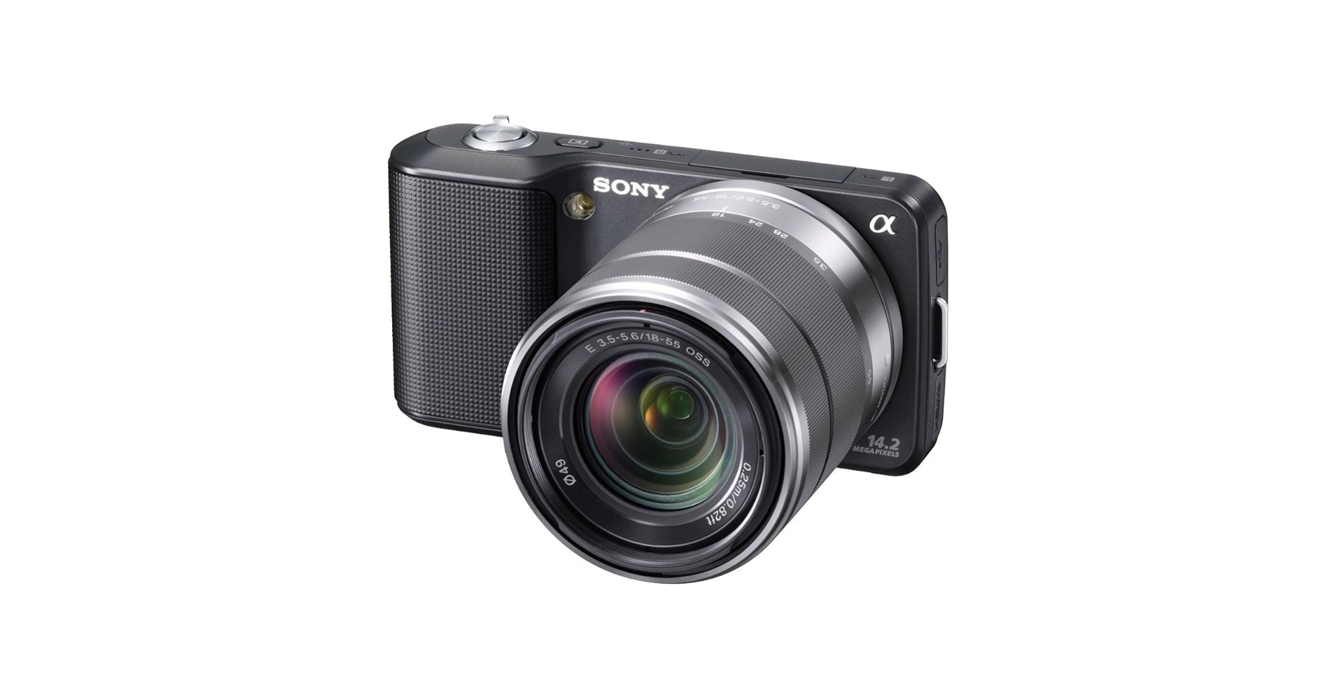 SONY - SONY α  NEX 3NY Sony Alpha NEX-3 Interchangeable Lens Digital Camera NEX3K/B B&H